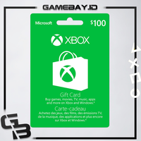Gambar Xbox Gift Card $100 / 100 USD / Amerika / Region USA dari GameBayID Kota Administrasi Jakarta Barat 1 Tokopedia