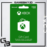 Gambar Xbox Gift Card $50 / 50 USD / Amerika / Region USA dari GameBayID Kota Administrasi Jakarta Barat 1 Tokopedia