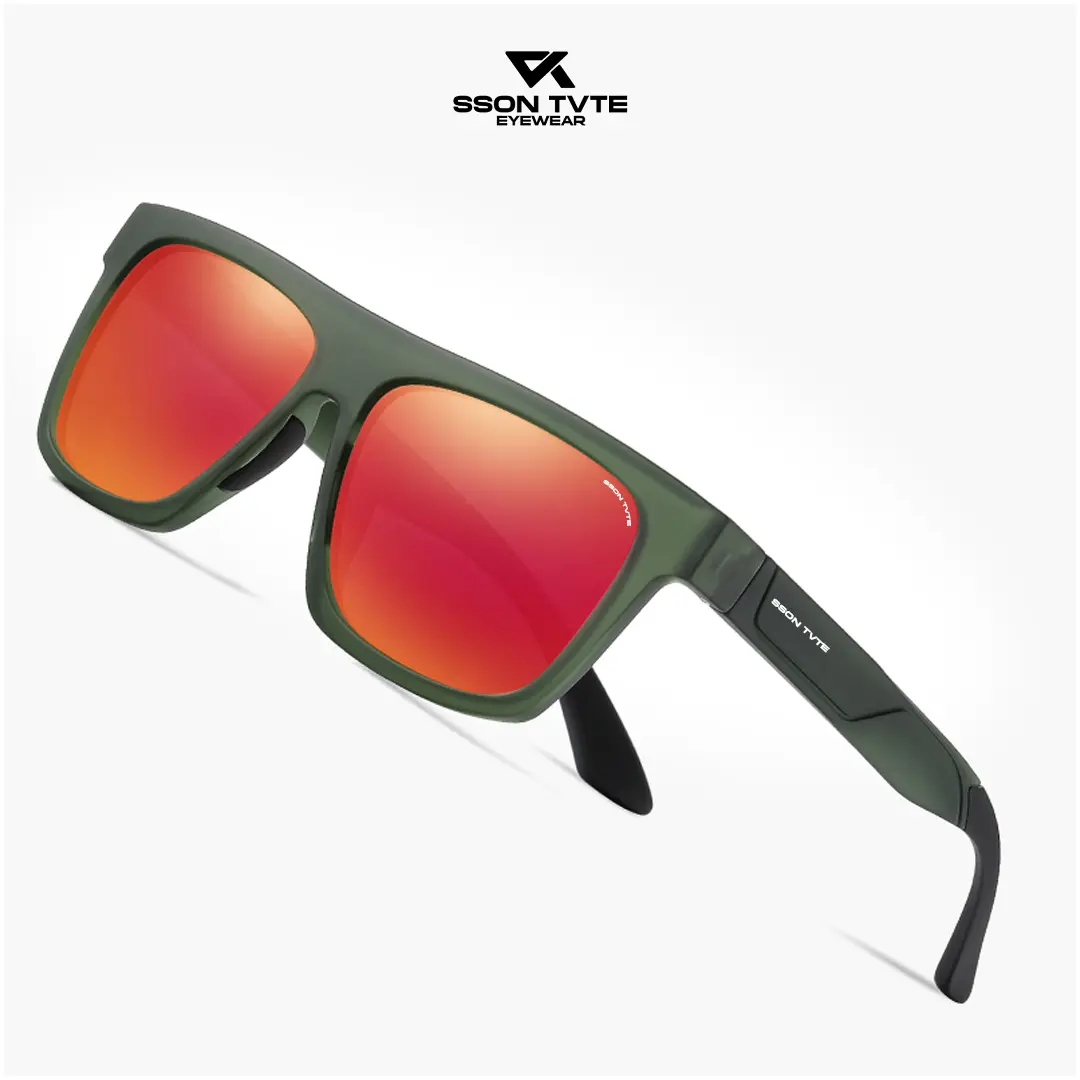 Kacamata Hitam Olahraga Naik Gunung Pria Wanita Polairzed Sunglasses Kotak Perlindungan UV Sport Running Sson Tvte S11104