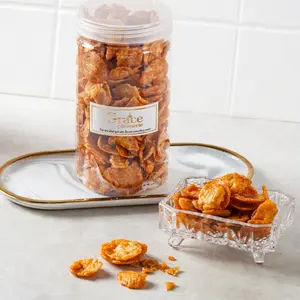 Emping Pedas Renyah, Emping Manis Renyah