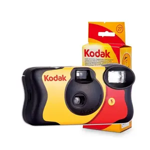 Grosir Kodak FunSaver 27 exp Disposable Camera Flash 35mm ISO 800 Fun Saver