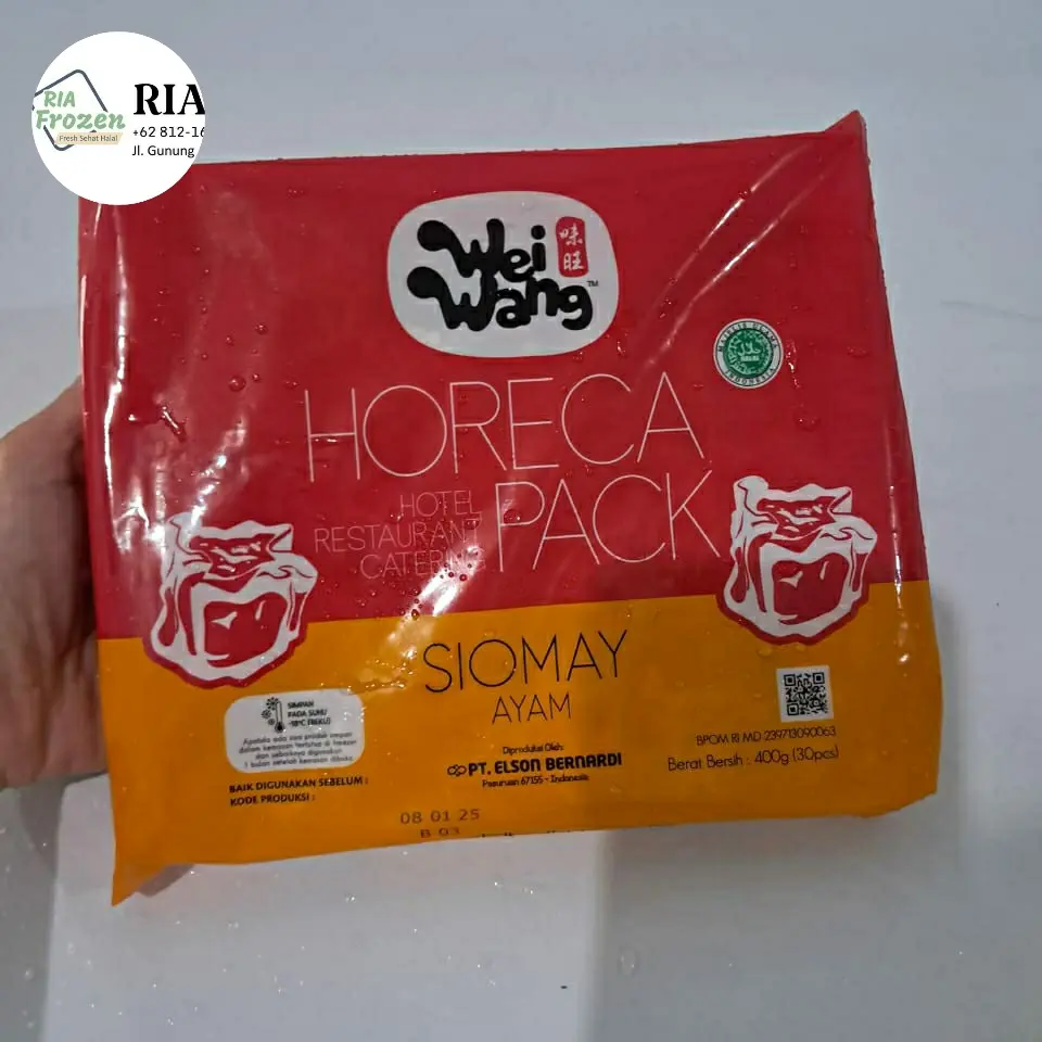 Wei wang Horeca Siomay Ayam isi 30pcs Frozen Food