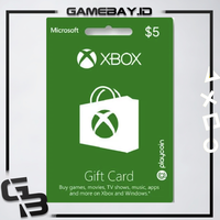 Gambar Xbox Gift Card $5 / 5 USD / Amerika / Region USA dari GameBayID Kota Administrasi Jakarta Barat 1 Tokopedia