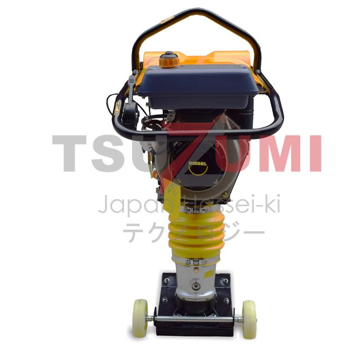 Gambar Tamping Rammer Diesel / Stamper Kuda Solar / Mesin Pemadat Tanah Tsuzumi TRD88-E dari Tsuzumi Japan Kota Tangerang Tokopedia