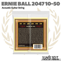 Gambar Ernie Ball 2047 Earthwood 80/20 Bronze Acoustic Guitar Strings, 10-50 dari GH Music Store Kota Tangerang Selatan 2 Tokopedia