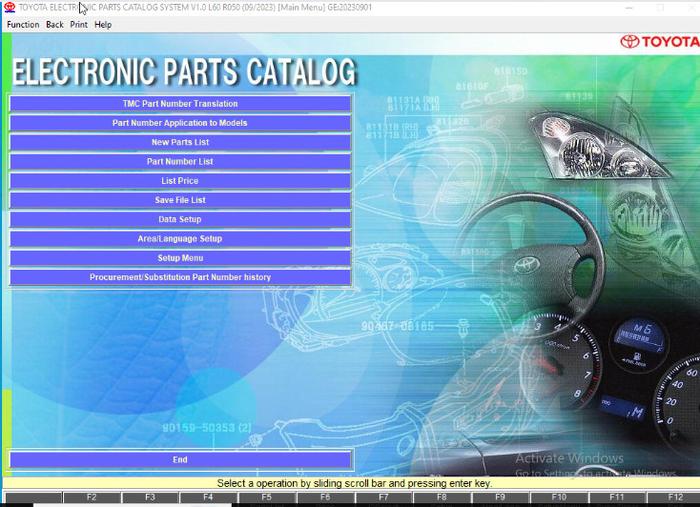 Jual Software Electronic part catalog ( EPC ) TOYOTA Terbaru - 2022 ...