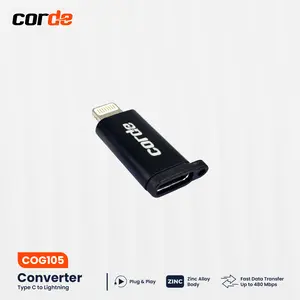 CORDE Converter Type C to Apple Lightning Adapter Zinc Alloy