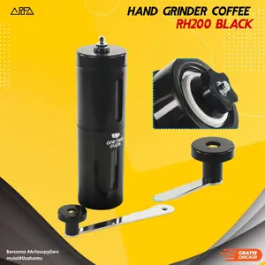 Hand Grinder Coffee Penggiling Kopi Manual Tangan RH200 - Black