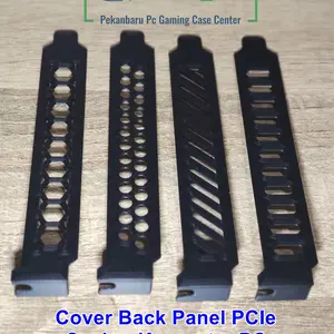 PCI Slot Cover Back Panel PCIe Casing Komputer Penutup Slot VGA