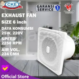 CKE Exhaust Fan EF-APC6-C-NB