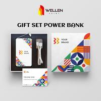 Gambar WELLEN PRINT – Cetak Gift Set Power Bank Custom Print / Paket Souvenir Corporate Hampers Powerbank  10000 mah - BPB 01, 1 Sisi dari WELLEN PRINT OFFICIAL Kota Administrasi Jakarta Selatan 1 Tokopedia