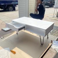 Gambar Meja tamu minimalis kaki besi dari Usaha Jaya mebel Kota Bandung 2 Tokopedia