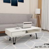 Gambar Meja tamu minimalis kaki besi dari Usaha Jaya mebel Kota Bandung 1 Tokopedia