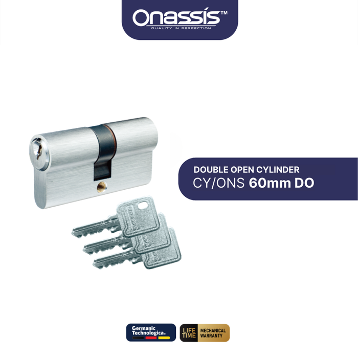 Gambar Onassis CYLINDER ONASSIS 60mm DO Bahan Full Brass Germanic Technology dari ONASSIS BELLUCCI OFFICIAL Kota Tangerang Tokopedia