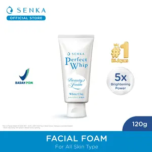 SENKA Perfect White Clay Facial Foam 120 gr