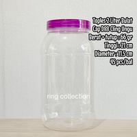 Gambar toples cupang 2 liter toples plastik 2 liter murah tebal dari RING COLLECTION Kota Administrasi Jakarta Barat 3 Tokopedia