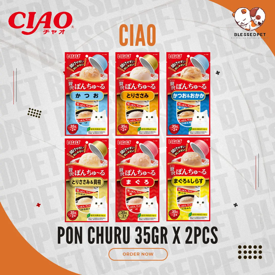 CIAO Pon Churu Snack Kucing 35gr x 2pcs
