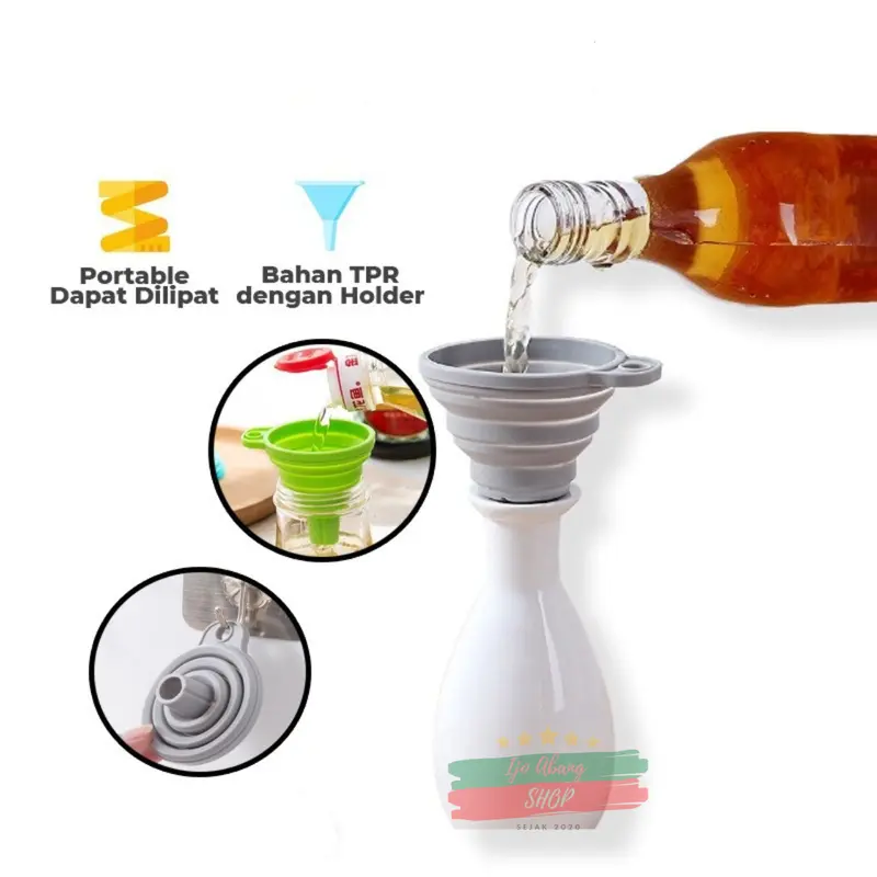 Corong Silicone Lipat - Corong Silikon Serbaguna 0