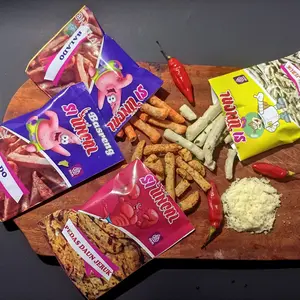 Basreng karakter 1 pack (12 pcs / 20 pcs) mix 3 rasa enak renyah