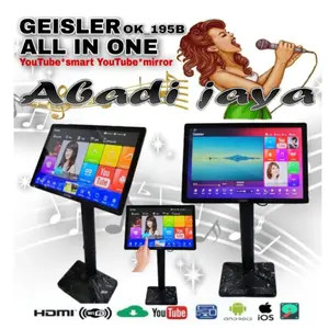 player karaoke geilser ok195b geisler ok 195b all in one hdd 3 tera