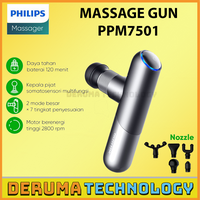 Gambar Philips PPM7501 Massage Gun Alat Pijat Massager Intensity Titanium - PPM7323 dari DERUMA TECHNOLOGY OFFICIAL Kota Administrasi Jakarta Barat 1 Tokopedia