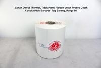 Gambar Stiker Label Barcode Resi Alamat UK A6 100x150 mm Isi 300pcs - Thermal dari Retail Solution_NEW Kota Bandung 4 Tokopedia