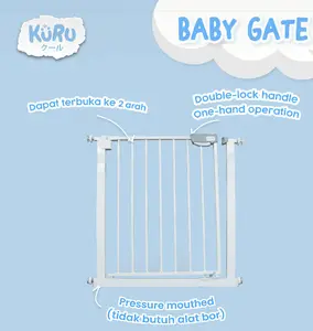 Baby Gate EXTENSION Pagar Pembatas Pintu Bayi 10cm 20cm 30cm KURU