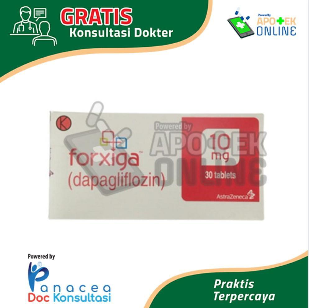 FORXIGA 10 MG STRIP 10 TABLET