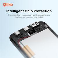 Gambar Olike P106 Powerbank 10000mAh USB + TYPE C 10.000 mAh Power Bank 5V 2.4A 12W Safe Charging - Hitam dari QUEEN id Official Kab. Tangerang 4 Tokopedia