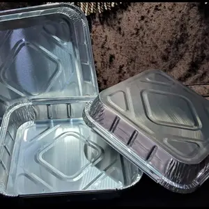 ALUMUNIUM FOIL CUP TRAY 25 x 25 cm (TANPA TUTUP) - K 2000