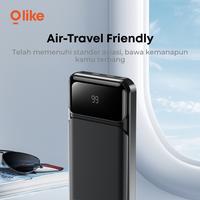 Gambar Olike P106 Powerbank 10000mAh USB + TYPE C 10.000 mAh Power Bank 5V 2.4A 12W Safe Charging - Hitam dari QUEEN id Official Kab. Tangerang 5 Tokopedia