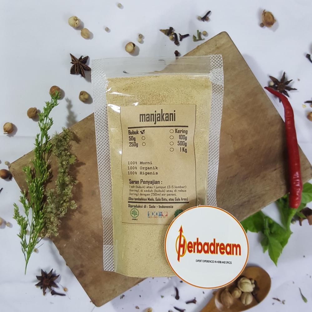 50 GRAM BUBUK BIJI MANJAKANI PUTIH MAJAKAN QUERCUS INFECTORIA POWDER