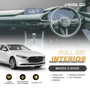 V-KOOL PPF Interior Protector Mazda 3 2023 - Full Set / Anti Gores Mobil