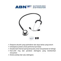 Gambar Stetoskop ABN Classic Ukuran Infant | Classic Size Infant Stethoscope - Black dari ABN Official Indonesia Kota Administrasi Jakarta Pusat 4 Tokopedia