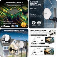 Gambar ANTENA PX HDA-5600 ANTENA Digital OutDoor / Indoor PX HDA-5600 | PX HDA5600 HDA 5600 dari Colour Elektronik Kota Tangerang 3 Tokopedia