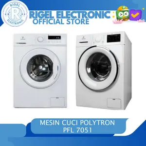 MESIN CUCI POLYTRON PFL 7051 MESIN CUCI FRONT LOADING 7 KG INVERTER PFL