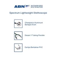 Gambar Stetoskop ABN Spectrum Dual Head Ukuran Infant - Black dari ABN Official Indonesia Kota Administrasi Jakarta Pusat 3 Tokopedia