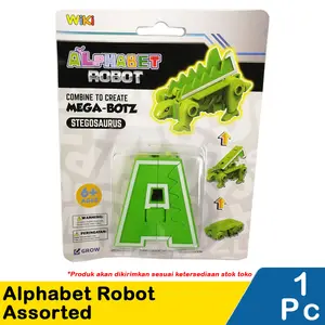 Wiki Alphabet Robot Assorted 1 pcs