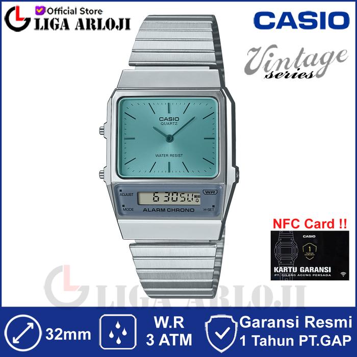 Gambar CASIO AQ-800EC-2ADF Jam Tangan Unisex Dual Time AQ800 AQ-800EC-2A AQ 800EC 2ADF dari Liga.Arloji Kota Administrasi Jakarta Pusat Tokopedia