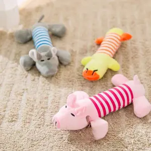 ANIMAL DOG TOYS - Mainan Boneka Gigit Anjing Lucu Bunyi - Dog Squeaky Doll Toys - Bantal Gigit Puppy Bunyi