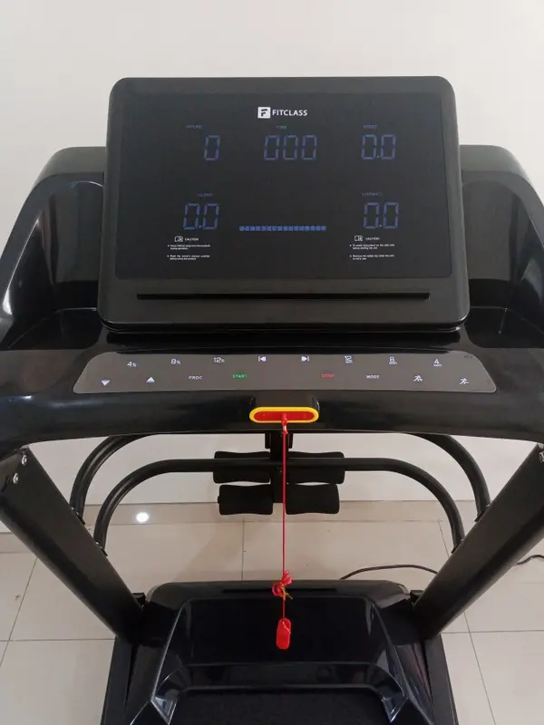 Alat Olahraga Treadmill Elektrik Jeju Auto Incline Alat Olahraga Lari 3