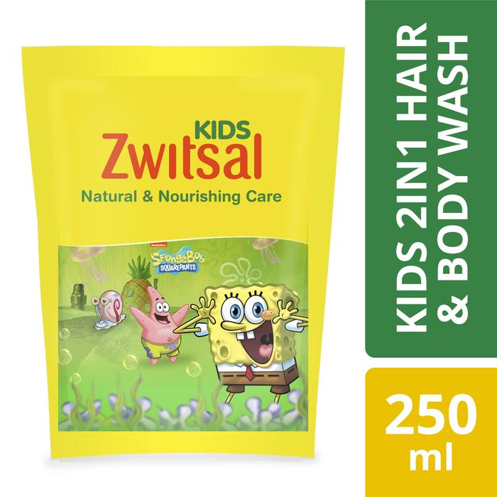 Gambar Zwitsal Kids 2In1 Hair & Body Wash Natural And Nourishing Care 250 ml dari Unilever Mall Official Kab. Tangerang Tokopedia