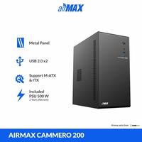 Gambar GAMEMAX AIRMAX CAMMERO 200 M-Atx include PSU 500W CASING PC Komputer Micro ATX dari Starcomp Purwokerto Kab. Banyumas 2 Tokopedia