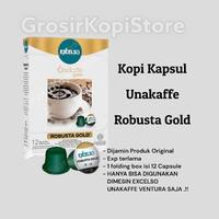 Gambar kopi kapsul excelso unakaffe Robusta gold| Coffee Capsule Unakaffe Excelso Robusta Gold dari GrosirKopiStore Kota Administrasi Jakarta Selatan 3 Tokopedia
