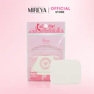 MIREYA POWDER SPONGE KOTAK PUTIH (CALL ME)