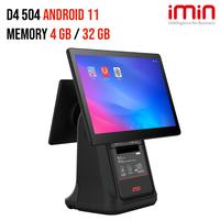 Gambar iMin D4-504 4GB / 32GB Android 11 - Mesin Kasir dual display 15.6"+10.1" dengan 80mm Thermal Printer dari iMin Indonesia Kota Administrasi Jakarta Utara 1 Tokopedia