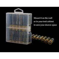 Gambar QUEEN Storage Multifungsi Kotak BOX Case Baterai Battery 24Slot AA AAA - BOX AA dari Queen-id Kab. Tangerang 5 Tokopedia