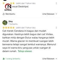 Gambar CAT CENDANA 5kg / 208 GLACIER dari MATERIAL ON Kota Bekasi 3 Tokopedia