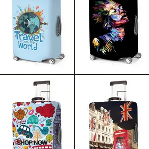 Sarung Koper 24 Inch  20 28 18 Elastis Luggage Cover  Kode SKPR 04