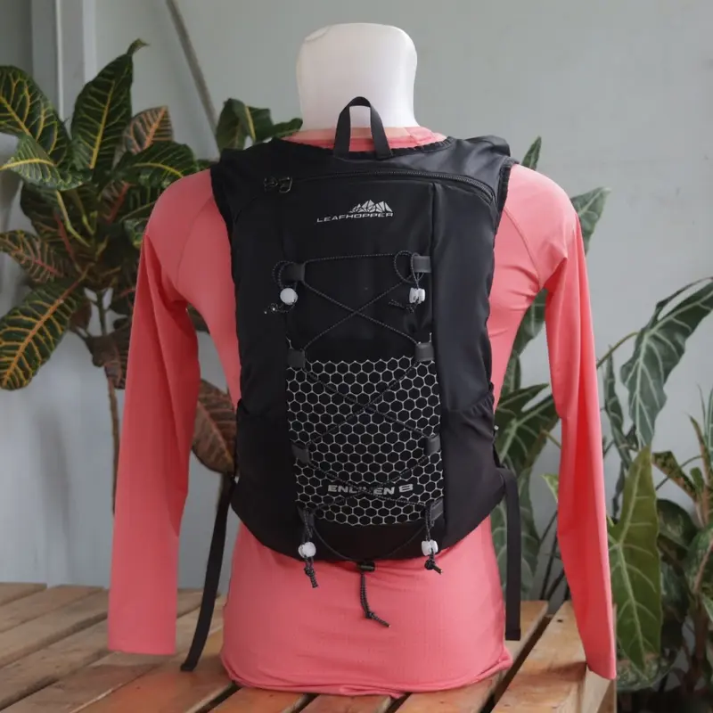 LEAFHOPPER HYDROPACK ENLIVEN 8 FOLDABLE TRAIL RUNNING DAN TAS SEPEDA 0